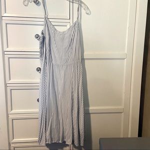 Spaghetti strap, knee length dress